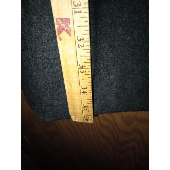 Old Navy ON Overcoat Womens Size Large Belted Buttoned Lined Wool Blend 36×36 - Picture 7 of 16